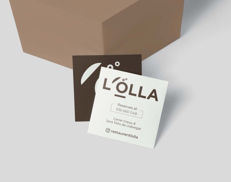 Tarjetas de visita L'olla